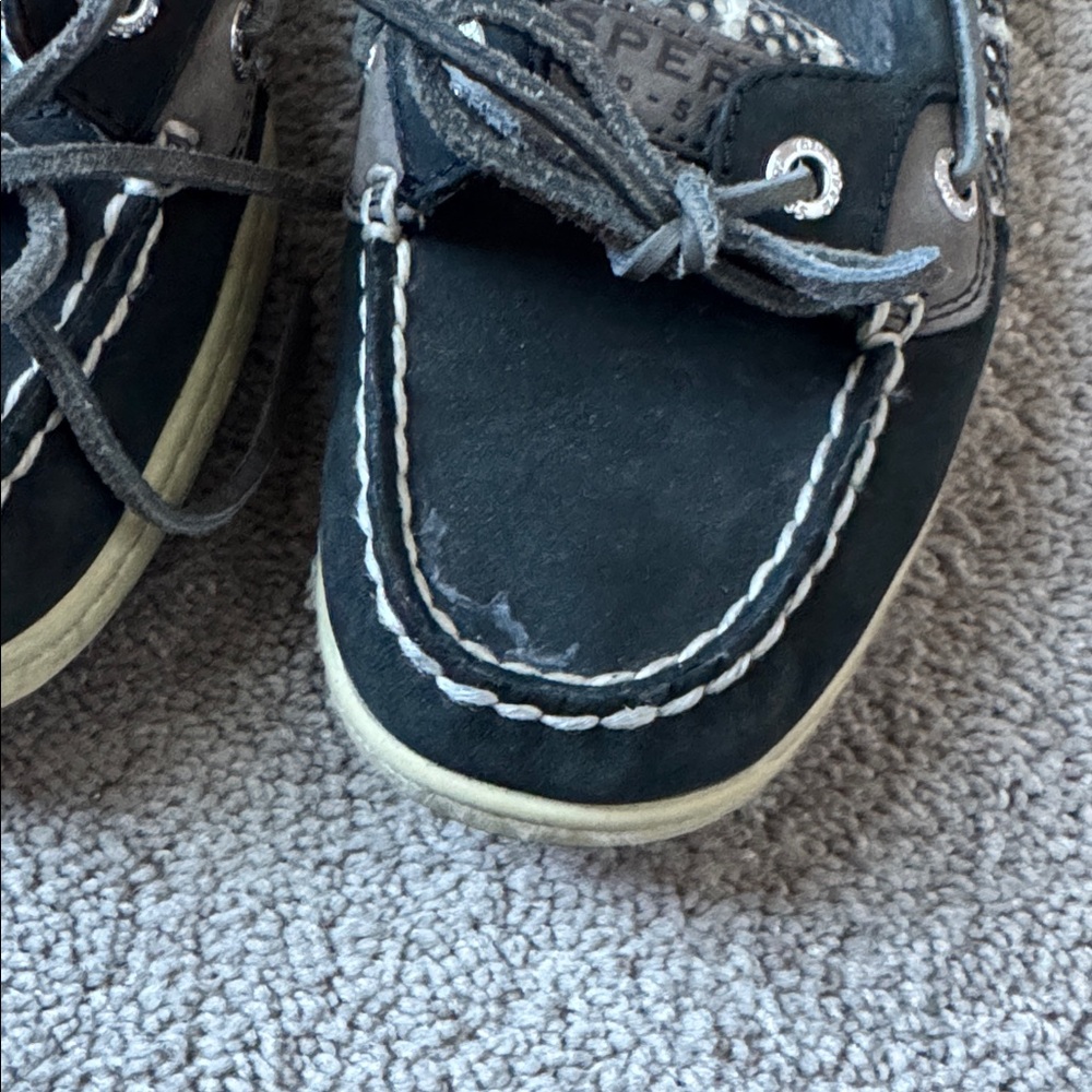 Sperry Top Sider Angelfish 1 Eye Mesh Boat Shoe SIZE 7.5M - Picture 3 of 10